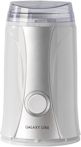 Кофемолка Galaxy Line GL 0905 250Вт сист.помол.:ротац.нож вместим.:65гр белый фото 1