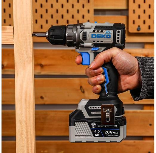 Дрель-шуруповерт Deko Loner 20V One аккум. (085-1004) фото 7