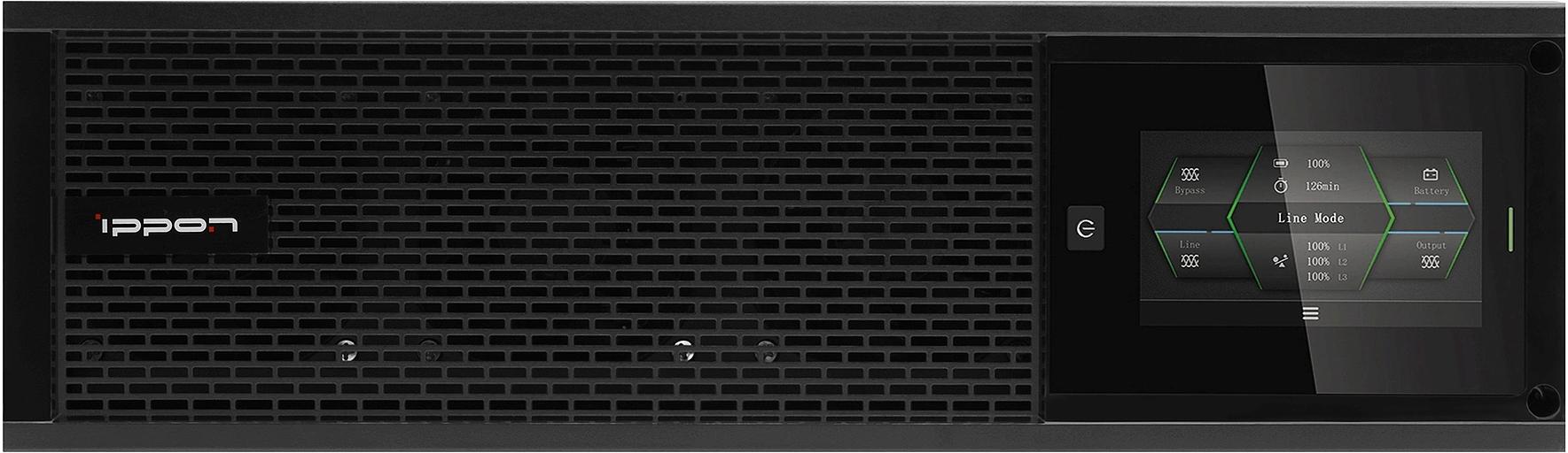 Источник бесперебойного питания Ippon Innova Unity RT 3-3 20K PM 20000Вт 20000ВА черный фото 3