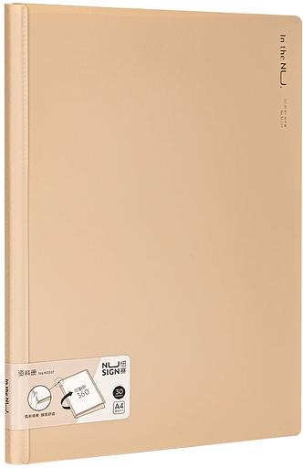 Папка с 30 прозр.вклад. Deli Nusign NS517GREY A4 полипропилен серый фото 1