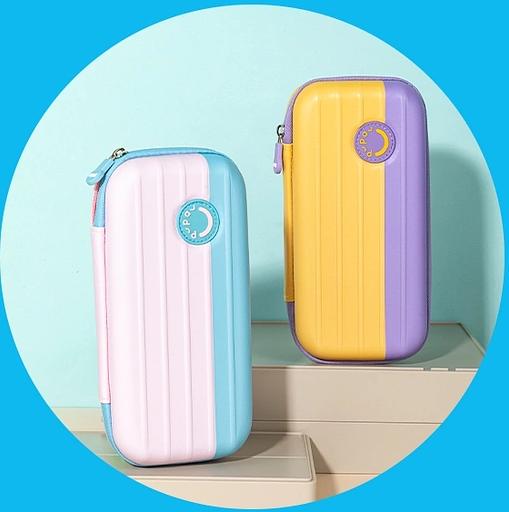 Пенал Deli BC288B Pupal ассорти 1отд. 230x110x55мм EVA фото 2