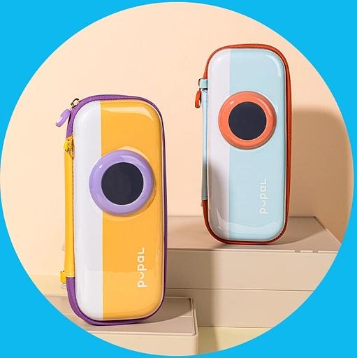 Пенал Deli BC288A Pupal ассорти 1отд. 230x110x55мм EVA фото 3