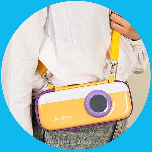 Пенал Deli BC288A Pupal ассорти 1отд. 230x110x55мм EVA фото 4