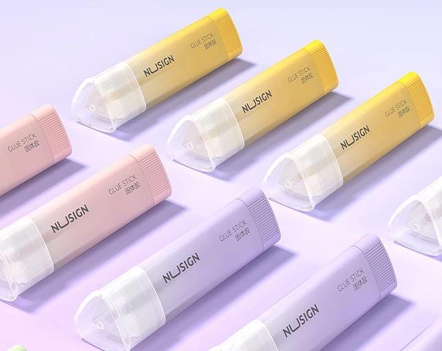 Клей-карандаш Deli NS150 21гр корп.ассорти прозрачный усиленный Nusign фото 2