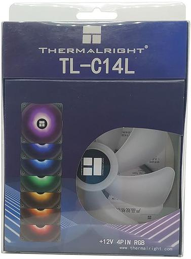 Вентилятор Thermalright TL-C14L-RGB 4-pin 26.6dB 160gr LED Ret фото 6