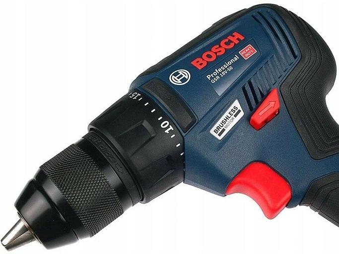 Дрель-шуруповерт Bosch GSR 18V-50 + L аккум. патрон:быстрозажимной (кейс в комплекте) (06019H5000) фото 5