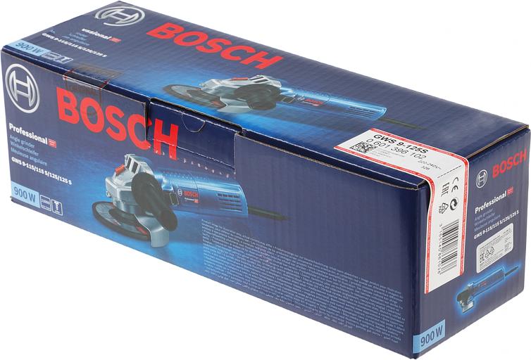 Углошлифовальная машина Bosch GWS 9-125 S 900Вт 11000об/мин рез.шпин.:M14 d=125мм (0601396102) фото 10