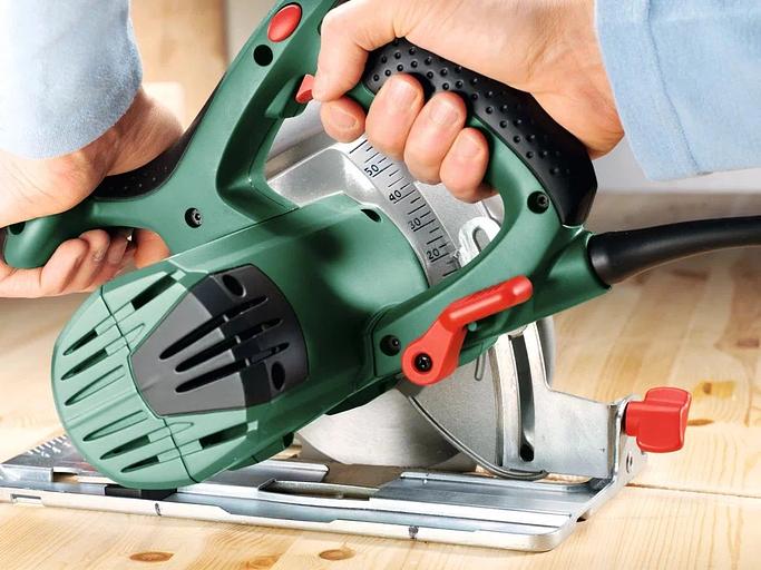 Циркулярная пила (дисковая) Bosch PKS 55 A 1200Вт (ручная) D диска.:160мм (0603501020) фото 6