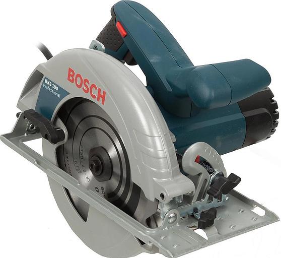 Циркулярная пила (дисковая) Bosch GKS 190 Professional 1400Вт (ручная) D диска.:190мм (0601623000) фото 1
