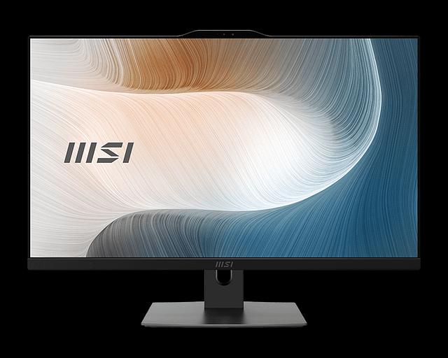 Моноблок MSI Modern AM272P 1M-687XRU 27" Full HD Core 7 150U (1.8) 32Gb SSD1Tb noOS GbitEth WiFi BT 120W клавиатура мышь Cam черный 1920x1080 фото 1