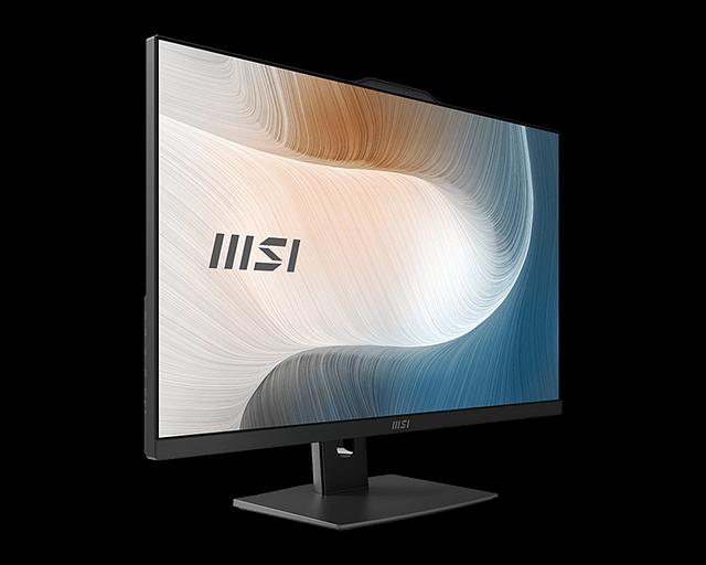 Моноблок MSI Modern AM272P 1M-687XRU 27" Full HD Core 7 150U (1.8) 32Gb SSD1Tb noOS GbitEth WiFi BT 120W клавиатура мышь Cam черный 1920x1080 фото 3