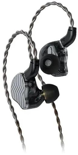 Наушники внутриканальные Fiio JH3 1.2м черный проводные в ушной раковине (80001881) фото 1