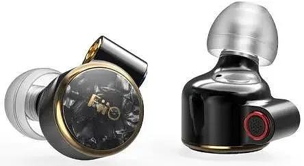 Наушники вкладыши Fiio FD3 1.2м черный/медный проводные в ушной раковине (80001656) фото 3