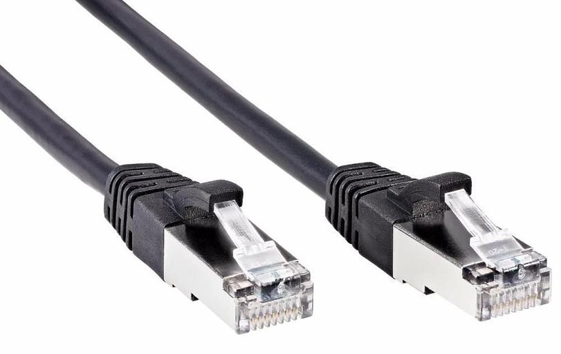 Кабель PATCH CAT5E FTP 3M ANP522B-BK-3M BLACK AOPEN фото 2