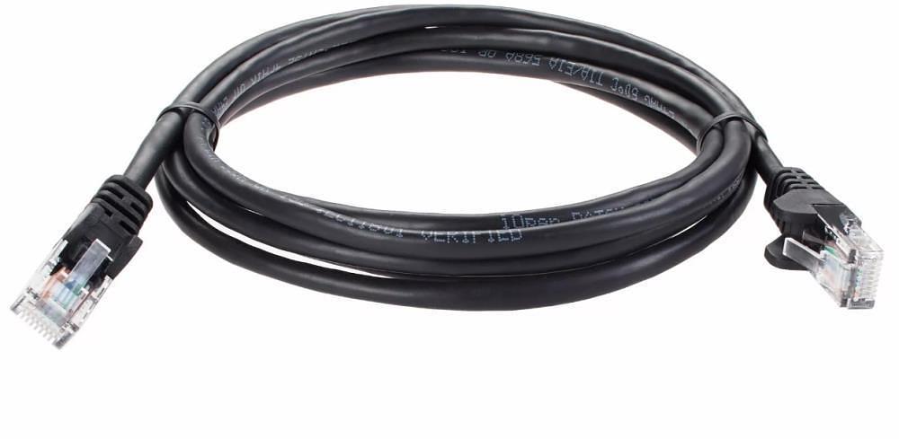 Кабель PATCH CAT5E UTP 5M ANP511_5M_BK BLACK AOPEN фото 2