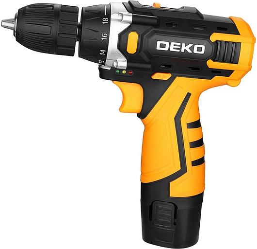 Дрель-шуруповерт Deko DKCD12V аккум. (кейс в комплекте) (083-1006) фото 1
