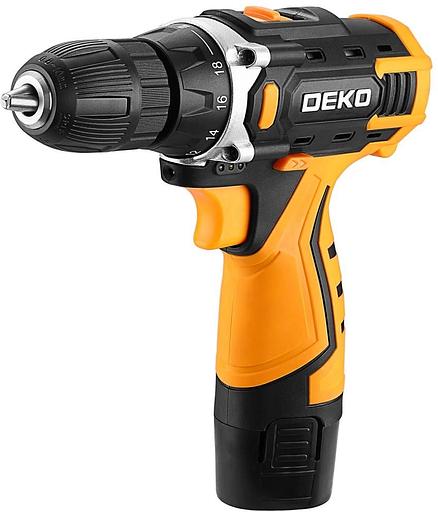 Дрель-шуруповерт Deko DKCD12V аккум. (кейс в комплекте) (083-1006) фото 2