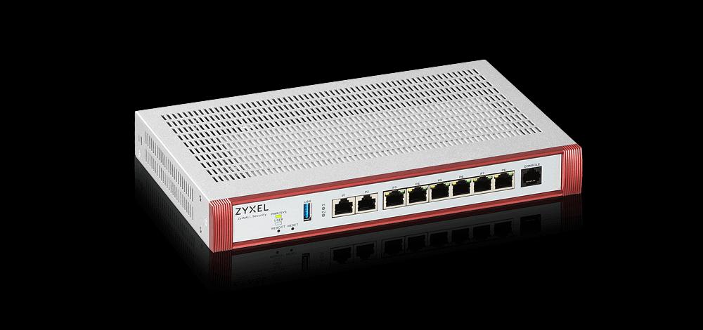 Межсетевой экран Межсетевой экран Zyxel USG FLEX 200HP, Rack, 1xRJ-45: 1/2.5G (LAN/WAN), 1xRJ-45: 1/2.5G PoE+ (LAN/WAN), 6xRJ-45: 1G (LAN/WAN), 1xUSB3.0 ** (USGFLEX200HP-EUCI01F) фото 1