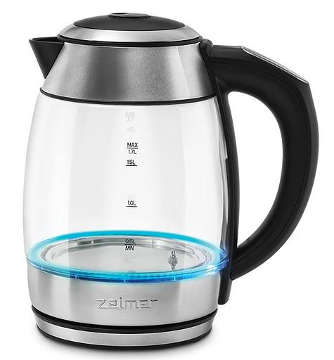 Чайник ZCK8030 GLASS/INOX ZELMER фото 2