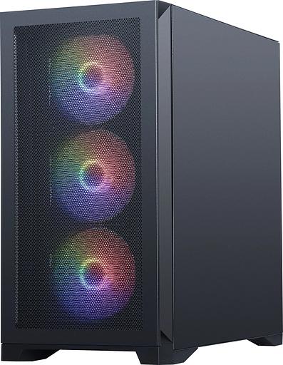 Корпус Accord AM08 черный без БП ATX 2xUSB3.0 1xUSB3.1 audio bott PSU фото 6