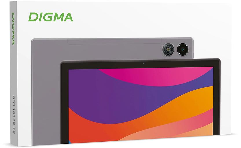 Планшет Digma CITI 1314C 4G SC9863A1 (1.6) 8C RAM3Gb ROM32Gb 10.1" IPS 1280x800 3G 4G Android 13 серый 5Mpix 2Mpix BT GPS WiFi Touch microSD 128Gb 6000mAh фото 4