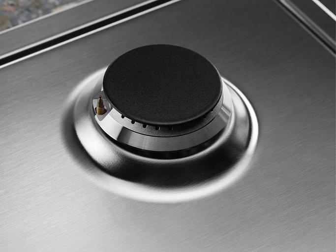 Газовая варочная поверхность Electrolux KGS64362XX серебристый фото 3