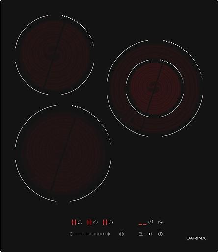 Варочная поверхность Darina 6Р Е 3324 B черный фото 3