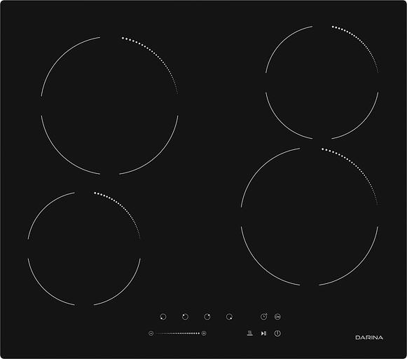 Варочная поверхность Darina 6Р Е 323 B черный фото 1