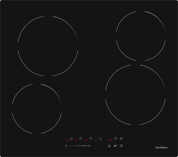 Варочная поверхность Darina 6Р Е 323 B черный фото 2