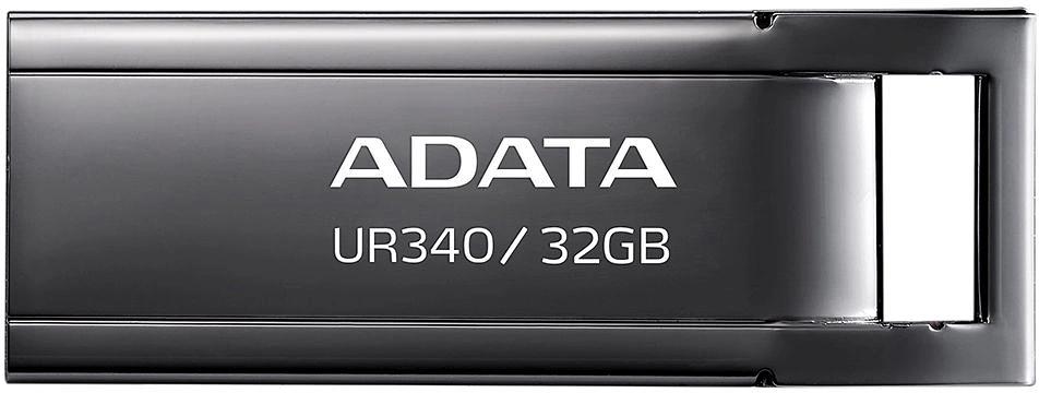 Флеш Диск A-Data 32Gb UR340 AROY-UR340-32GBK USB3.2 черный фото 1
