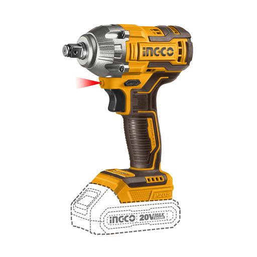 Аккумуляторный бесщеточный ударный гайковерт INGCO CIWLI2038 фото 1