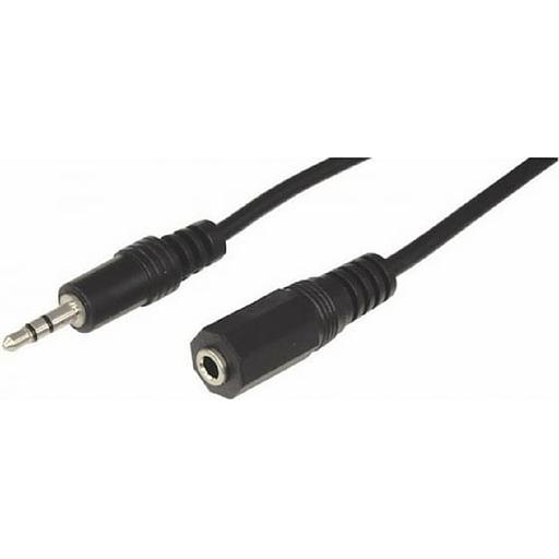 Rexant (17-4005) Шнур Стерео 3,5мм гнездо - Стерео 3,5мм штекер, 3м фото 1