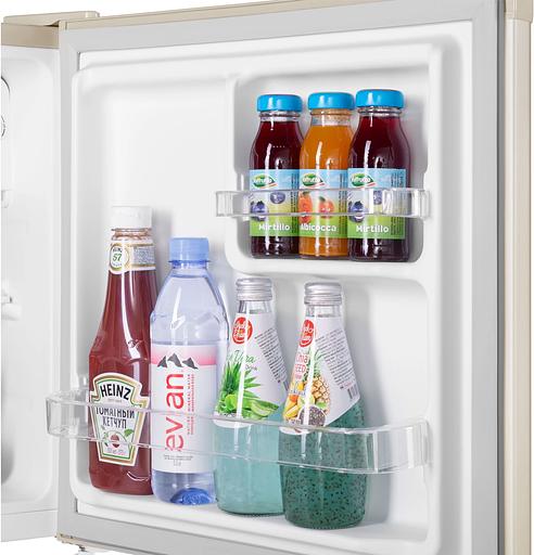 Холодильник Maunfeld MFF50BG 1-нокамерн. бежевый мат. фото 8