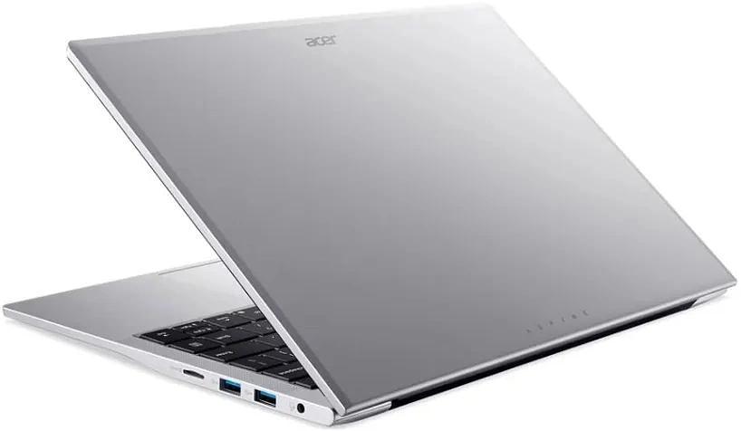 Ноутбук 14" IPS WUXGA ACER Aspire AL14-31P-36EN silver (Core i3 N300/8Gb/512Gb SSD/VGA int/noOS) (NX.KS9ER.001) фото 4