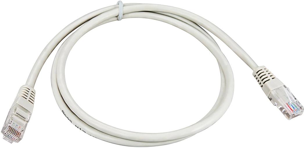 Патч-корд Rexant 18-1005 U/UTP не экранированный RJ-45 вил.-вилка RJ-45 кат.5E 2м серый ПВХ фото 2