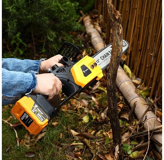 Электрическая цепная пила Deko DKCHS 20-12 дл.шины:12" (30cm) ЗУ (085-2001) фото 5