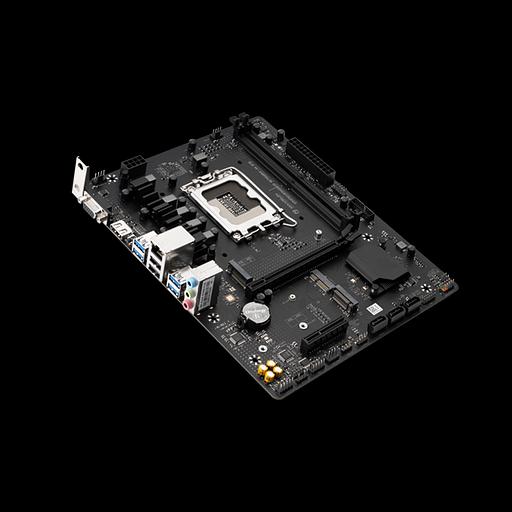 Материнская плата MAXSUN MS-Challenger B760M-N D5, LGA1700, B760, 2*DDR5, 3*SATA3, 2*M.2, 2*USB 3.2, 4*USB 2.0, 1*PCIEx16, 1*PCIEx4, VGA+HDMI, mATX (MS-Challenger B760M-N D5) фото 2