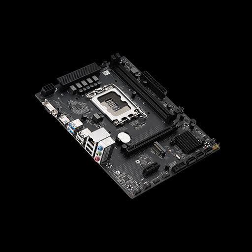 Материнская плата MAXSUN MS-Challenger B760M-F, LGA1700, B760, 2*DDR4, 3*SATA3, M.2, 2*USB 3.2, 4*USB 2.0, 1*PCIEx16, 1*PCIEx1, VGA+HDMI, mATX (MS-Challenger B760M-F) фото 2