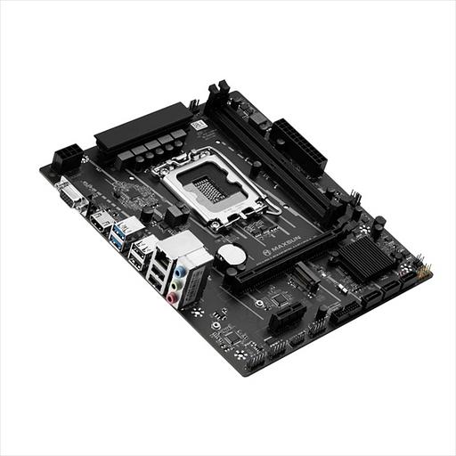 Материнская плата MAXSUN MS-Challenger H610M-D, LGA1700, H610, 2*DDR4, 3*SATA3, M.2, 2*USB 3.2, 4*USB 2.0, 1*PCIEx16, 1*PCIEx1, VGA+HDMI, mATX (MS-Challenger H610M-D) фото 5