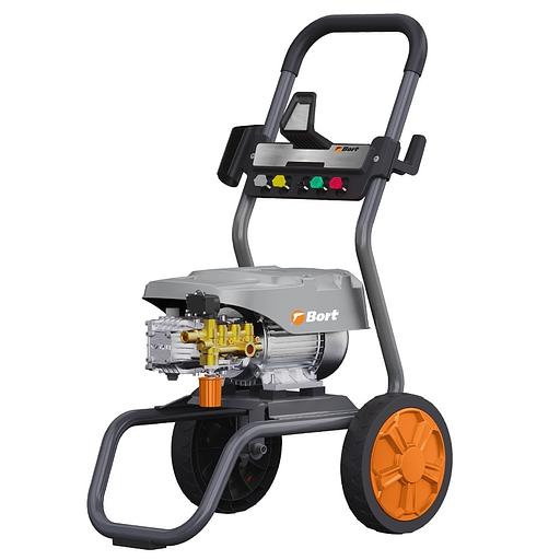 Bort KEX-2800 Мойка высокого давления [93416725] { 2500 Вт, максимальное давление 125 бар, рабочее давление 105 бар, 12 л/мин, 23 кг, набор аксессуаров 10 шт } фото 1