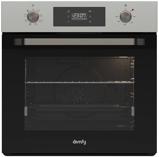 Духовой шкаф Электрический Domfy DM6642EO IX серебристый фото 1