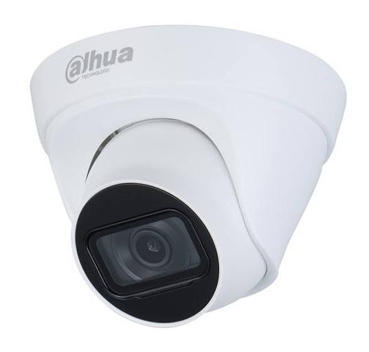 DAHUA DH-IPC-HDW1431T1P-0280B-S6 Уличная турельная IP-видеокамера 4Мп, 1/2.9” CMOS, объектив 2.8мм, ИК-подсветка до 30м, IP67, корпус: металл, пластик фото 1