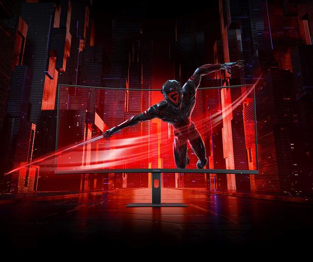 Монитор Xiaomi 34" Curved Gaming Monitor G34WQi черный VA LED 1ms 21:9 HDMI матовая HAS Piv 350cd 178гр/178гр 3440x1440 180Hz FreeSync Premium DP 2K 6.9кг фото 10