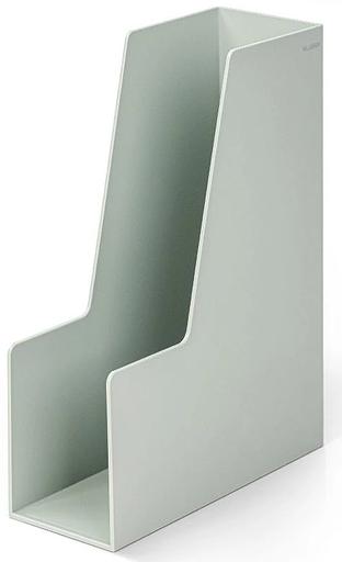 Лоток вертикальный Deli NS022green Nusign 1отд. для бумаг A4 308x249x91мм зеленый пластик фото 1