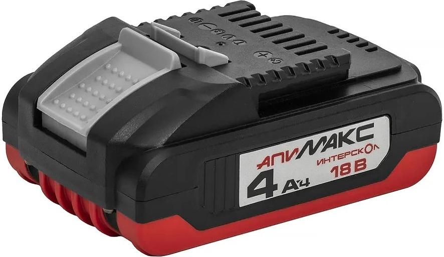 Батарея аккумуляторная Интерскол АПИМАКС-4,0/18И 18В 4Ач (2400.104) фото 2
