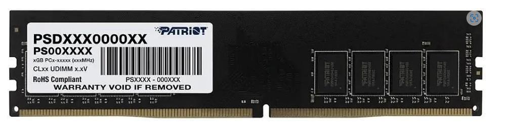Оперативная память Patriot SL DDR5 8GB 5200MHz UDIMM (PSD58G520081) фото 1