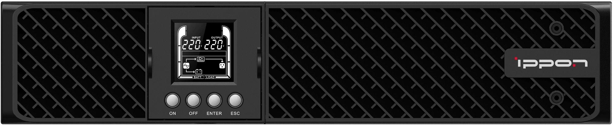 Источник бесперебойного питания Ippon Pacific 1000 900Вт 1000ВА черный фото 3
