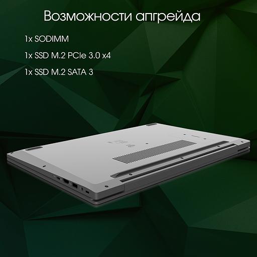 Ноутбук Digma Pro Breve S Core i3 1005G1 8Gb SSD512Gb Intel UHD Graphics 15.6" IPS FHD (1920x1080) Windows 11 Professional dk.grey WiFi BT Cam 4500mAh (DN15P3-8DXW02) фото 6