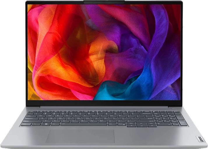 Ноутбук Lenovo Thinkbook 16 G6 IRL Core i5 1335U 8Gb SSD512Gb Intel Iris Xe graphics 16" IPS WUXGA (1920x1200) noOS grey WiFi BT Cam Bag (21KH0036AK) фото 1
