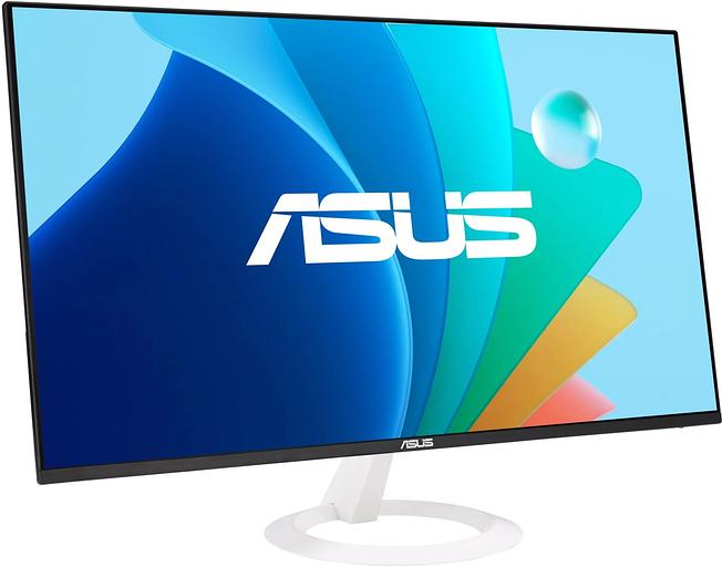 Монитор Asus 23.8" VZ24EHF-W белый IPS LED 1ms 16:9 HDMI матовая 250cd 178гр/178гр 1920x1080 100Hz FHD 4.12кг фото 2